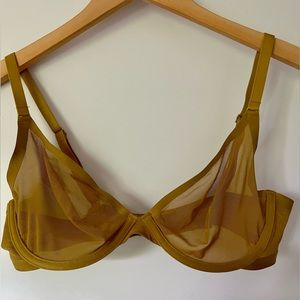 Cuup mesh plunge bra, size 36C, barely worn